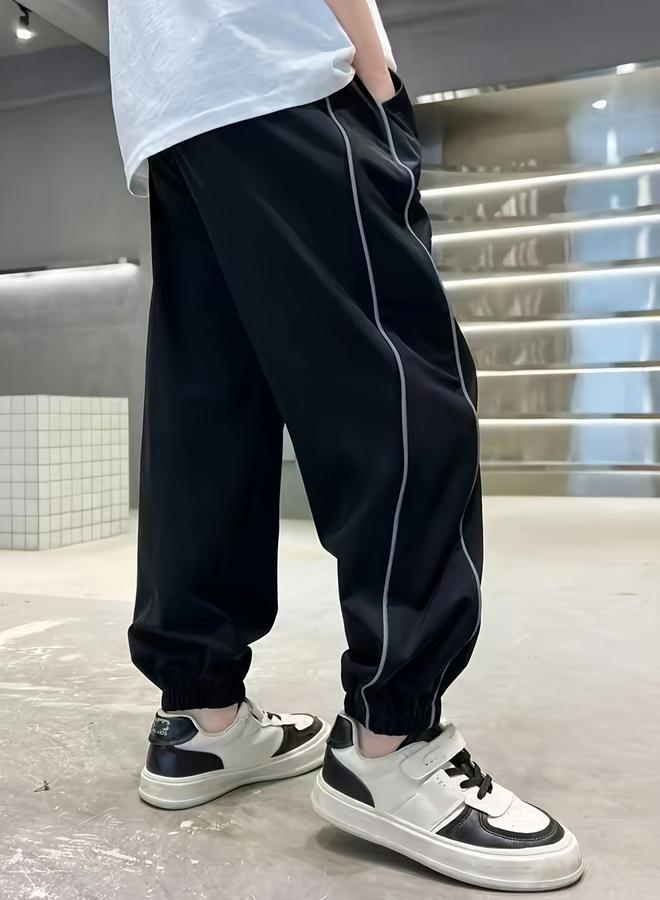 Take Two Boys Black Relaxed Fit Cuffed Joggers - Image 3